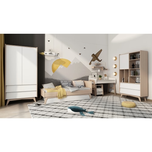 Oak on sale childrens bed
